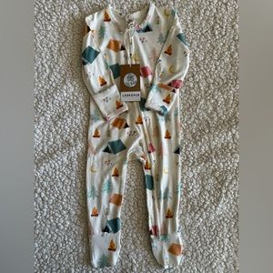Camping bamboo footie